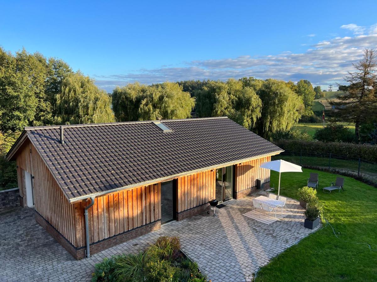 Ferienhaus Auszeit Mit Sauna Schwarz Dış mekan fotoğraf