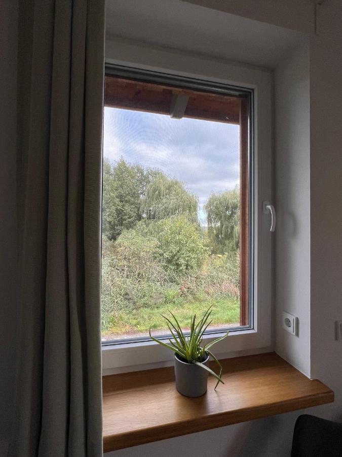 Ferienhaus Auszeit Mit Sauna Schwarz Dış mekan fotoğraf