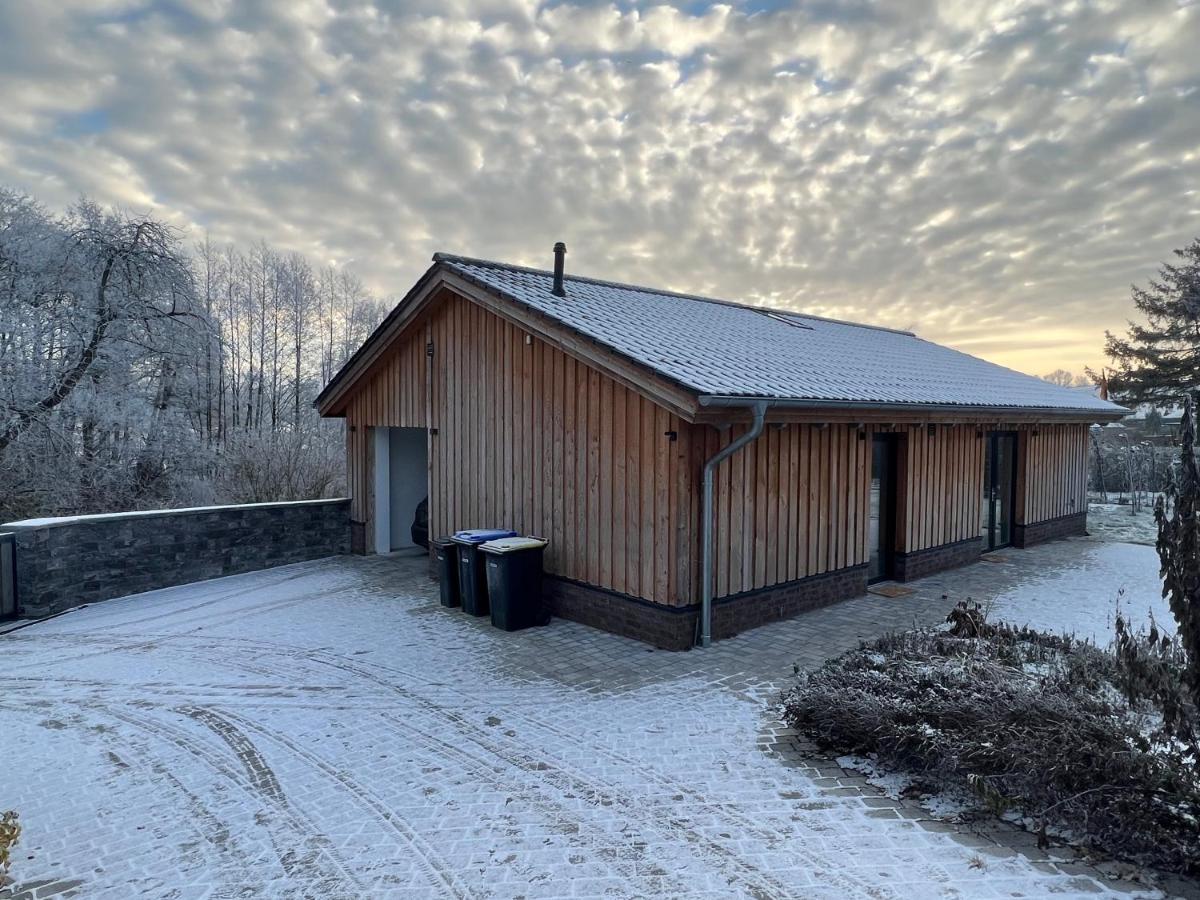 Ferienhaus Auszeit Mit Sauna Schwarz Dış mekan fotoğraf