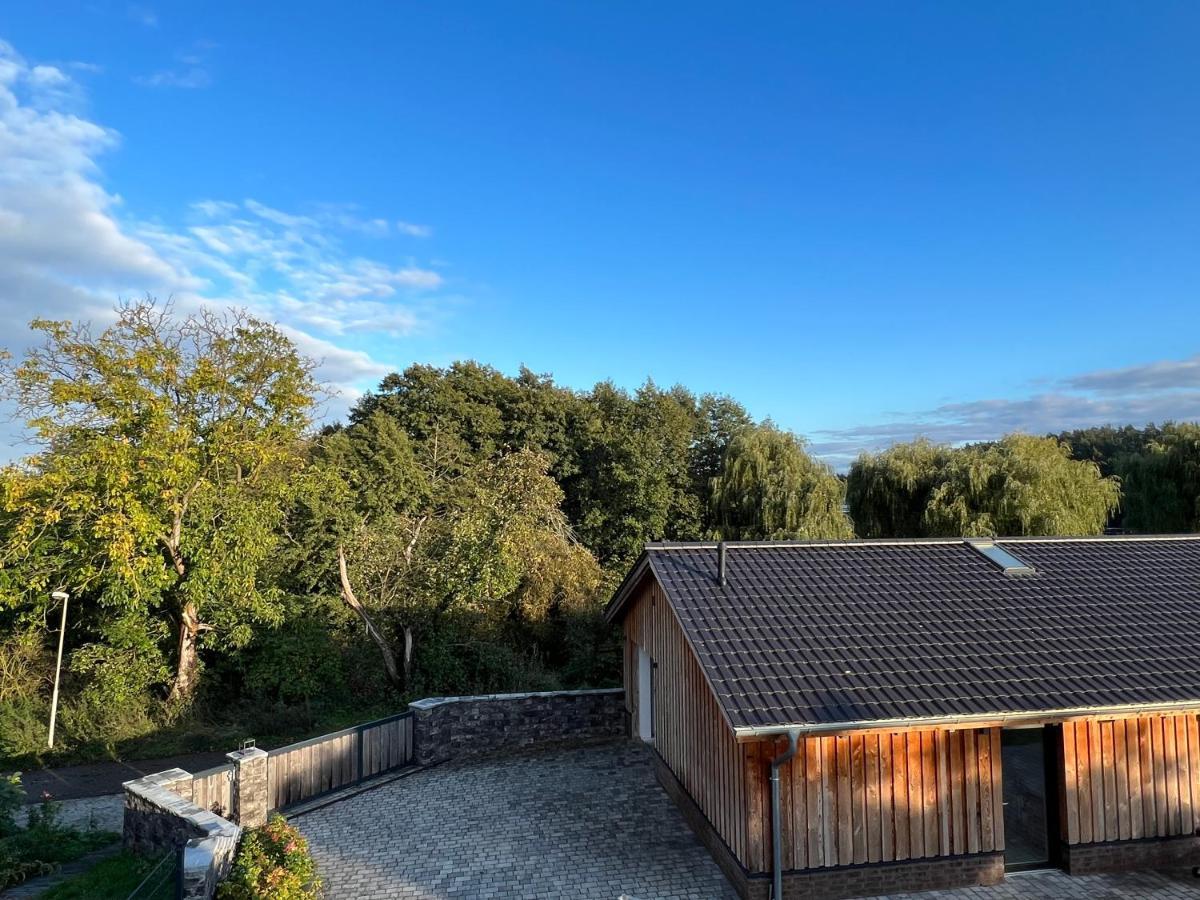 Ferienhaus Auszeit Mit Sauna Schwarz Dış mekan fotoğraf