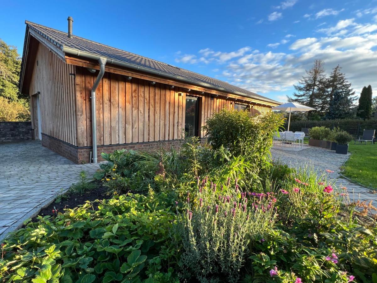 Ferienhaus Auszeit Mit Sauna Schwarz Dış mekan fotoğraf