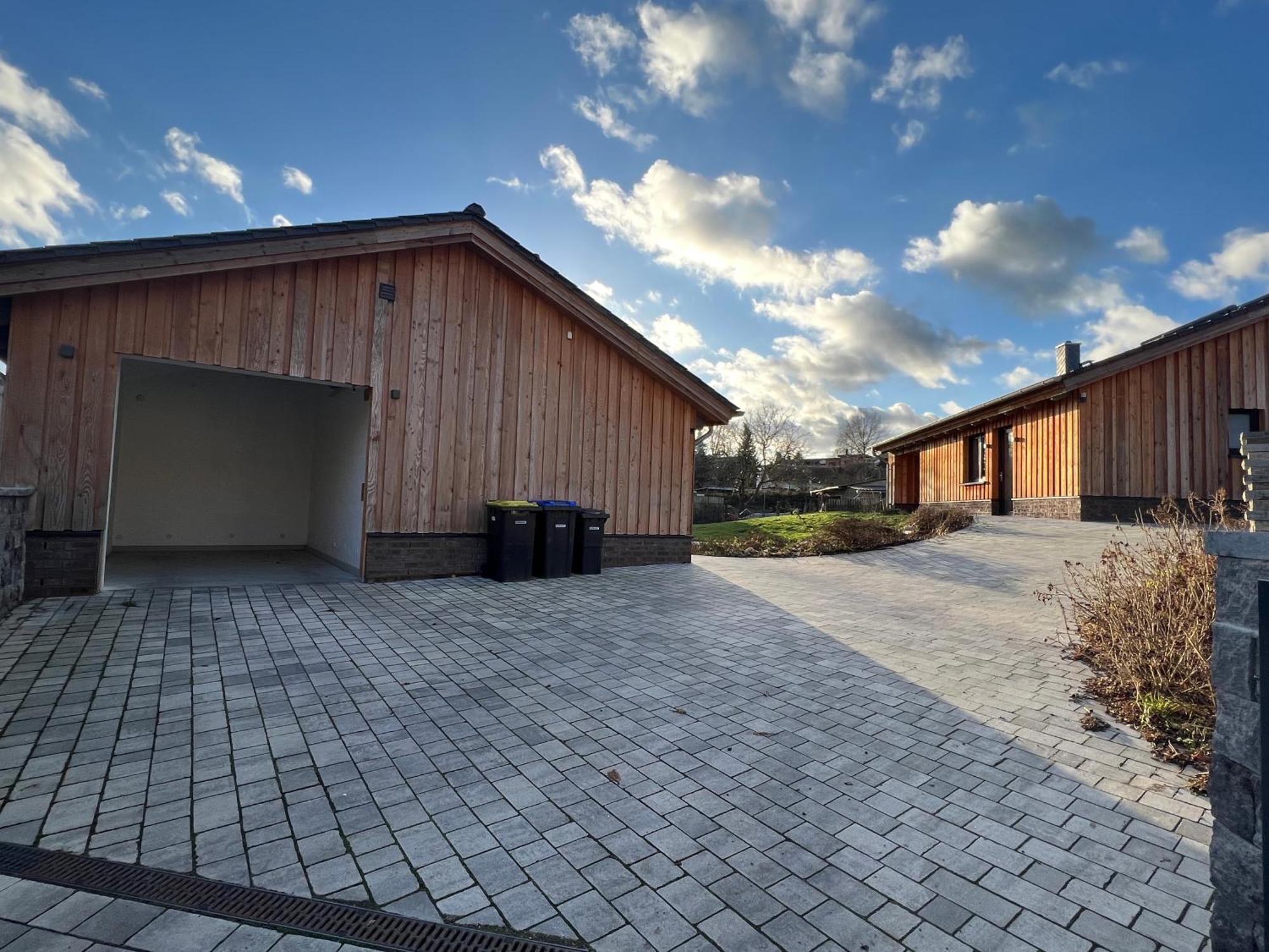 Ferienhaus Auszeit Mit Sauna Schwarz Dış mekan fotoğraf